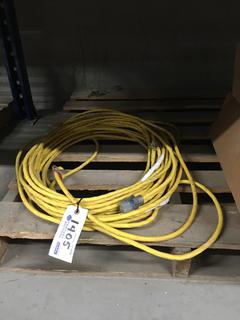 Yellow Work Extension Cord.