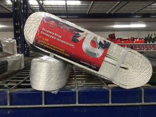 (2) Heavy Duty Tow Straps 3" x 30'.