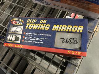 Set of Clip on Towing Mirrors.