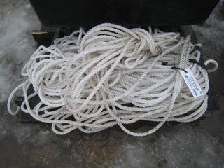 Nylon Rope 1/2" Dia. Length Unknown.