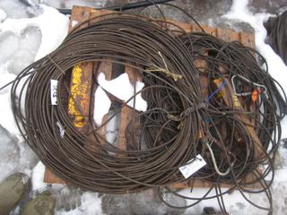 3/8" Wire Rope Unknown Length.