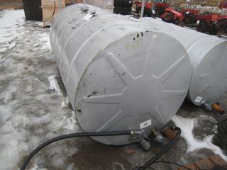 Weststeel/UFA Diesel Dye Tank 88" Long, 46" Dia.