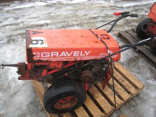 Gravely Gas Powered Walk Behind w/ Shaft Drive Front.