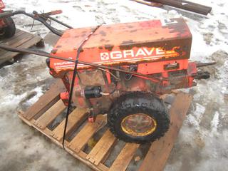 Gravely Gas Powered Walk Behind w/ Front Drive Shaft.