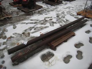 (2) Pipes. Approximately 4" Diameter, 126" Long.