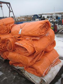 Pallet of Insulated Tarps.