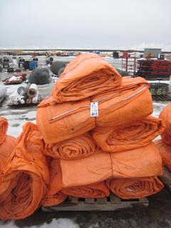 Pallet of Insulated Tarps.