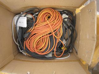 Pallet Jack Box of Electrical Cable.