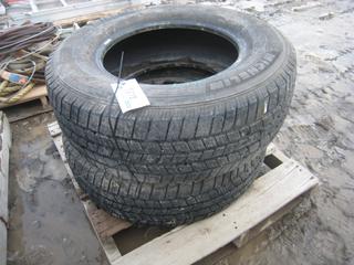 (2) Michelin Lt265/70R17 Tires.