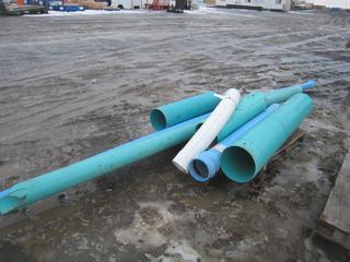 PVC Pipe. Approximately 6"to 12". 3' to 20' Lengths.