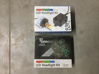 LED Headlight Kit (H7-HLV2) & LED Headlight Kit (H13-HLV3).