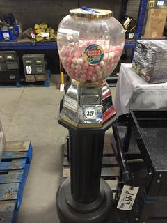 4' 2" Emperor Double Bubble Gum Machine.