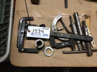 Assorted Machining Tools.