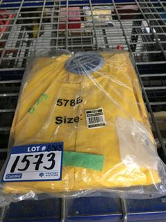 Pioneer 2pc Yellow Rain Suit, Size 4XL.