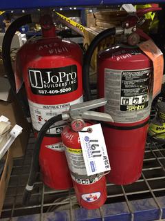 (3) Fire Extinguishers.