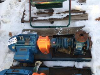 WEG W21 Electric Motor & Premier Fluids Pump.