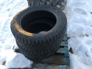 (2) Grizzly Gripper A/T 275/55R20 117S XL Tires.