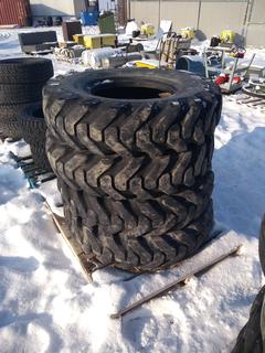 (4) Bridgestone 11.00-20 Tires.