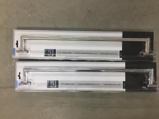 (2) 18" Towel Bars.