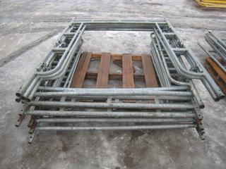 Quantity of Galvanized Scaffold Panels 5x7.