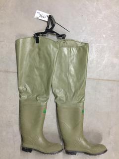 PVC Leg Waders, Size 10.