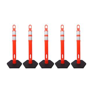 (10) Delineator 45" Traffic Posts.