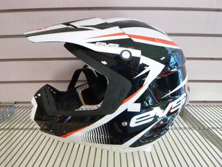 (1) Unused EVS Helmet, Part HT5GP-BK, Model T5, Size X-Large