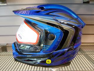 (1) Unused Zox Helmet, Part 88-D31395, Model Rush SFX, Size X-Large
