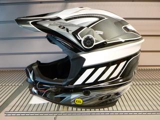 (1) Unused Zox Helmet, Part 88-20776, Model Rush, Size XX-Large