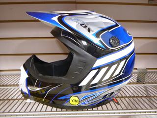 (1) Unused Zox Helmet, Part 88-10953, Model Rush JR, Size Youth-Medium