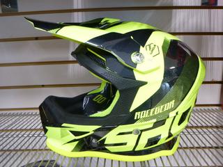(1) Unused Shot Race Gear Helmet, Model Furious Ultimate, Size Youth-Medium