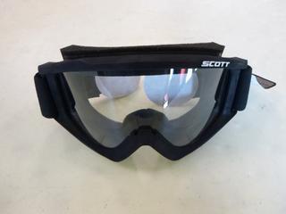 (1) Unused Scott Goggles, Part 217797-0001041, Model Recoil, & Speed Strap, Size Adult