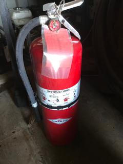 WBDL-ACB20 20 LBS Fire Extinguisher.