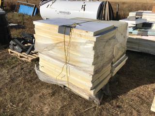 Quantity of Styrofoam 2"x24"x48"