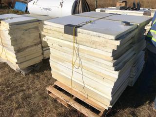 Quantity of Styrofoam 2"x24"x48"