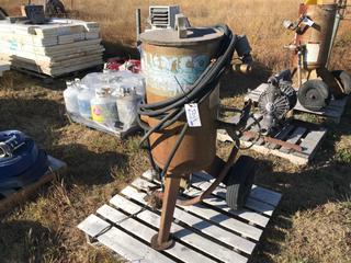Clemco Sandblasting Pot.