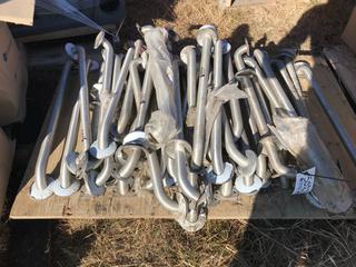 Quantity of Stainless Steel Hand Rails 24" Length.