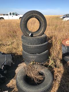 Quantity of 235/85R16, 265/75R16 & 245/75R16 Tires.