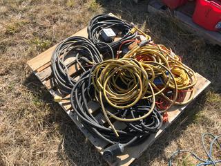 Quantity of Heavy Duty Electrical Cables/Cords.