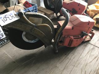 Husqvarna 375K Gas Powered Concrete Saw.