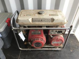 Honda E3500 Generator.