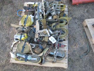 Quantity of 2" Ratchet Straps.