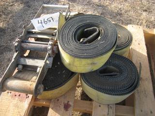 (5) 4" Cargo Straps.