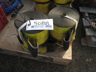 (4) 4" Tie Down Straps.