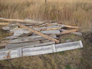 Quantity of Lumber 6x2x16 and Smaller.