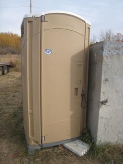 Construction Porta Potty c/w Contents. Note:  Last Day Load Out.