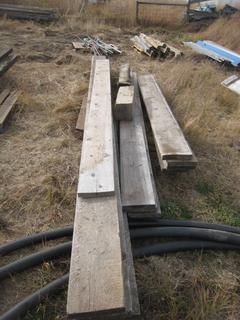 Quantity of 2"x8", 8', 2"x8"10' & 2"x6"x16' . Quantity of Assorted Reclaimed Lumber 2x4, 2x6, 2x8 3'to14'