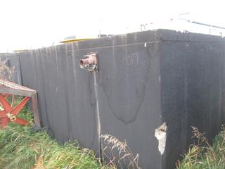 Fully Enclosed Concrete 6' x6'x12' Long. Buyer Responsible For Lifting and Loadout. 27,000 LBS 