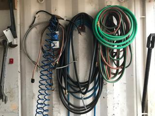 Quantity of Oil Pans, Air Hoses, Water Hoses, Oxy/Acetylene Hoses.