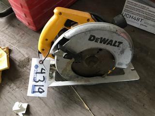 DeWalt Skill Saw.